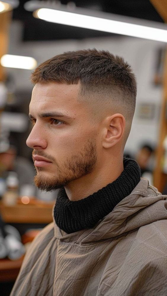 Skin Fade Edger Cut for Men