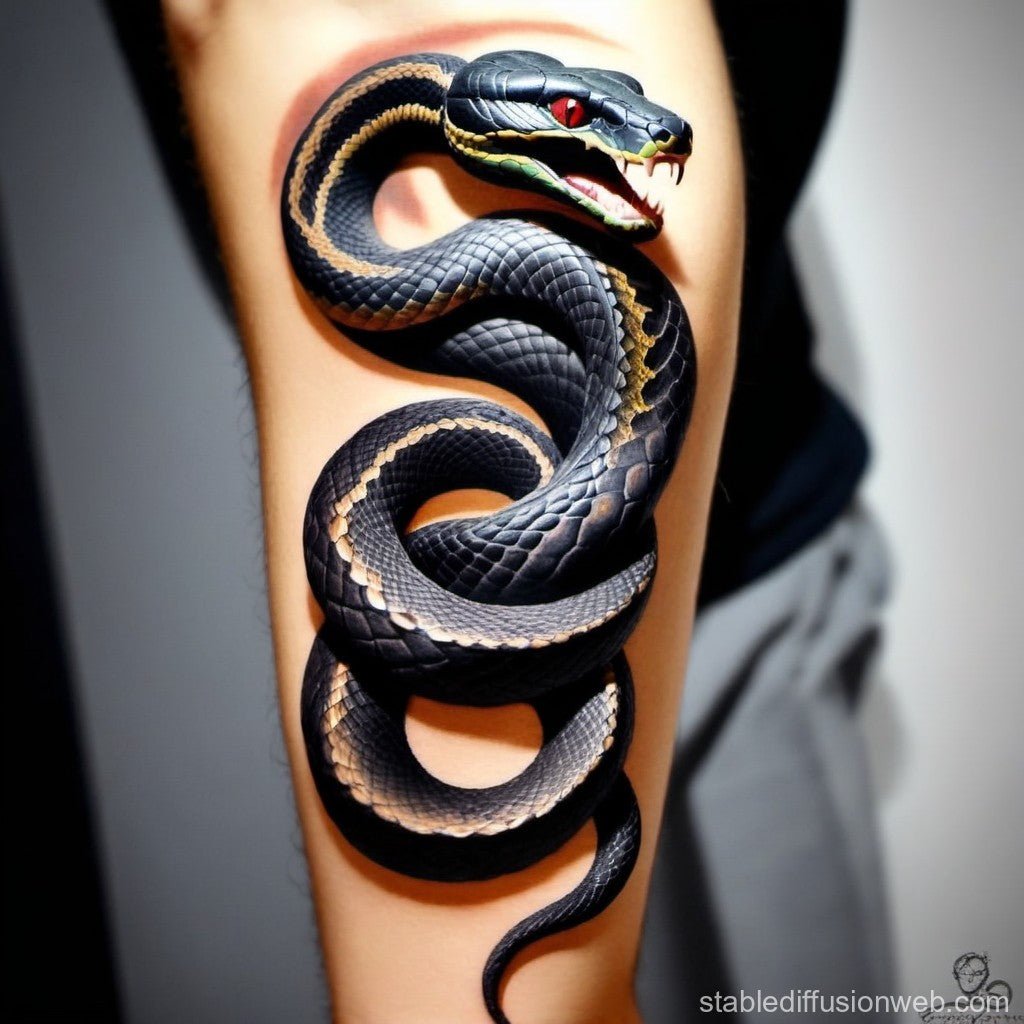 snake tattoo design